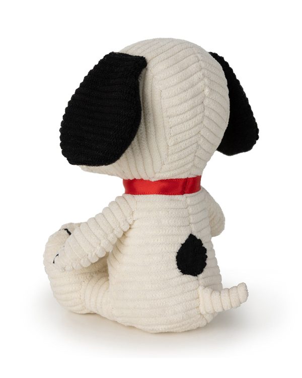 Plush PEANUTS Snoopy Sitting Cream Corduroy in Display box 5  For Sale - Image 5
