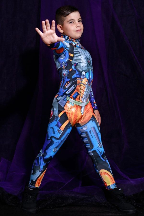 Robot Boy Costume For Cheap - Image 3