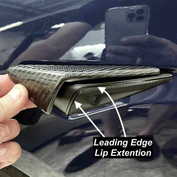 2021-2022 | Turn Signal Overlays (Gen. 3) - Top Half Style - Real Molded Carbon Fiber For Cheap